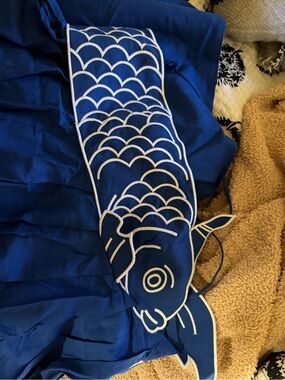 Blue Fish Top LENZING™ ECOVERO™ Euroflax™ Maxi Dress